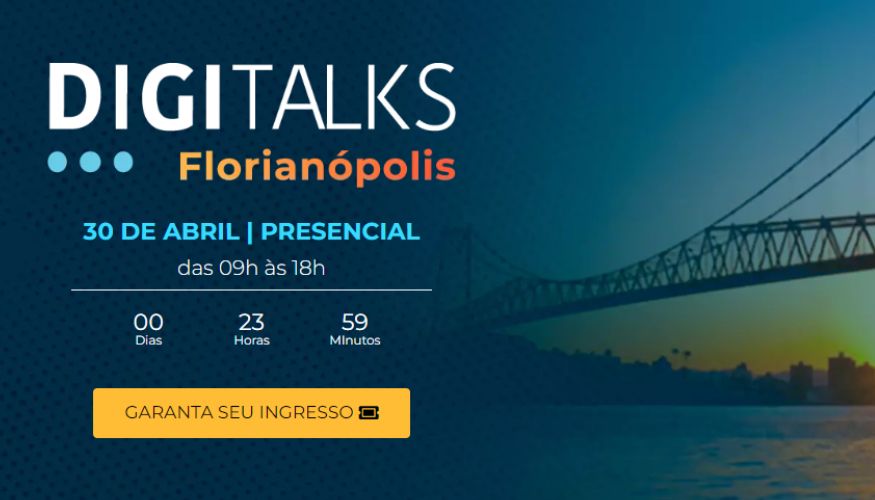 Digitalks Florianópolis: especialistas debatem IA, marketing e tendências