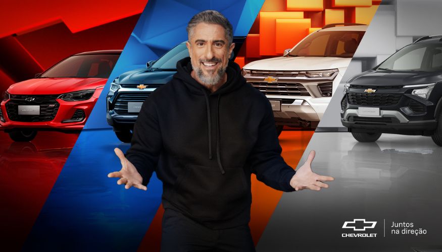 Nova campanha da Chevrolet é produzida em estúdio de última geração
