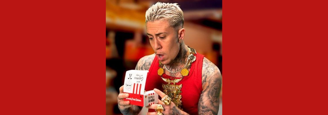KFC Brasil muda nome de MC Daniel em nova campanha estrelada pelo artista