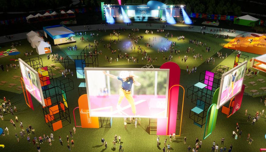 Globo é parceira midiática do Festival Olímpico Parque Time Brasil