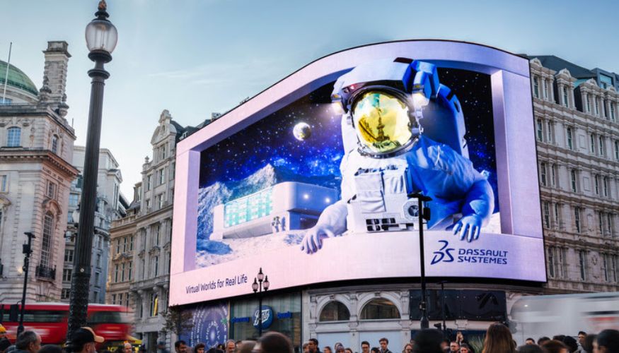 Dassault Systèmes traz mundo virtual ao real no Piccadilly Circus