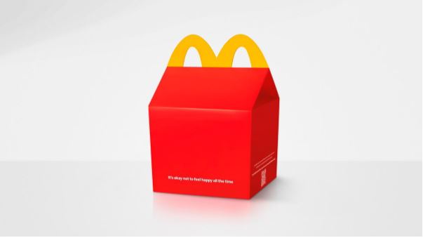 Já imaginou a caixinha do McLanche Feliz sem o sorriso? Pois ele sumiu na nova campanha do Mc Donald's