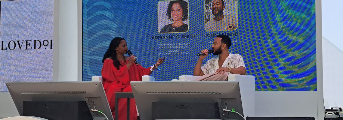 Cannes Lions 2024 | Bate-papo à beira-mar com John Legend