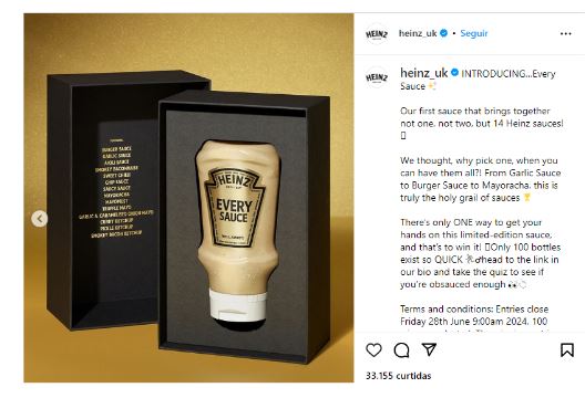 Lançamento da Heinz traz uma combinação de 14 sabores para uma edição limitada Lançamento da Heinz traz uma combinação de 14 sabores para uma edição limitada