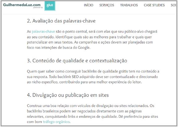 Otimize o conteúdo para SEO Otimize o conteúdo para SEO