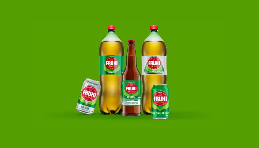 Fruki faz 100 anos: embalagens comemorativas chegam aos pontos de venda