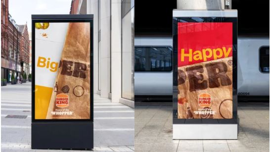 Burger King usa embalagens do McDonald's em ação publicitária