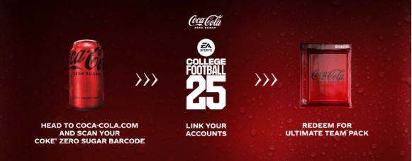 Coca‑Cola Sem Açúcar patrocina de futebol universitário para engajar com a Geração Z 