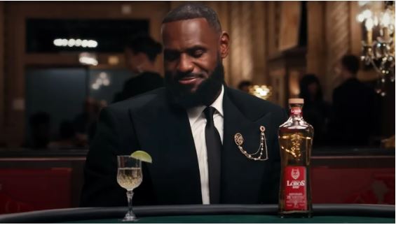 LeBron James vira agente 1707 para campanha de tequila LeBron James vira agente 1707 para campanha de tequila