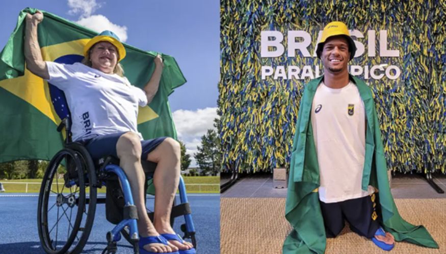 Brasil Paralímpico desembarca em Paris com o apoio de sete marcas