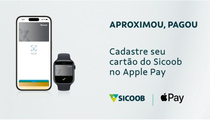 Sicoob e Apple Pay anunciam parceria