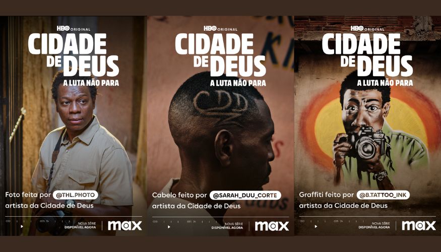 Campanha de Cidade de Deus conta com collab de artistas da comunidade