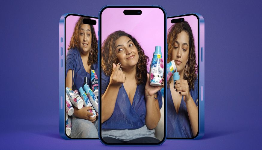 Grey se torna hub para a marca Downy no Brasil