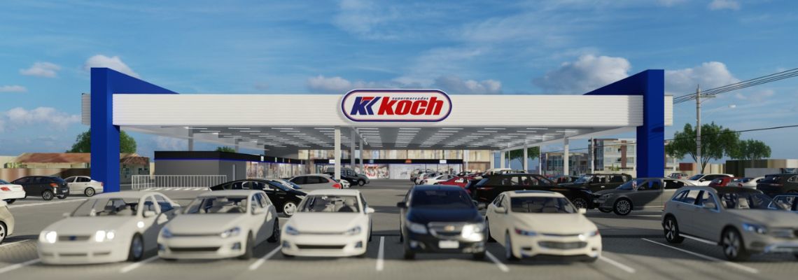 Nova unidade do SuperKoch é inaugurada pelo Grupo Koch em Tijucas