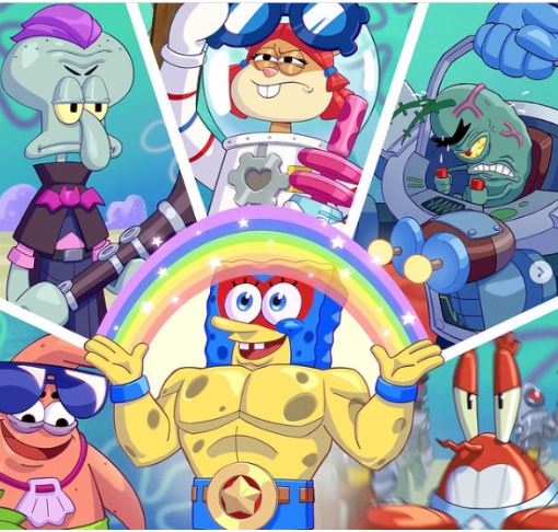Campanha de Brawl Stars aposta em uma batalha entre Bob Esponja e John Cena Campanha de Brawl Stars aposta em uma batalha entre Bob Esponja e John Cena