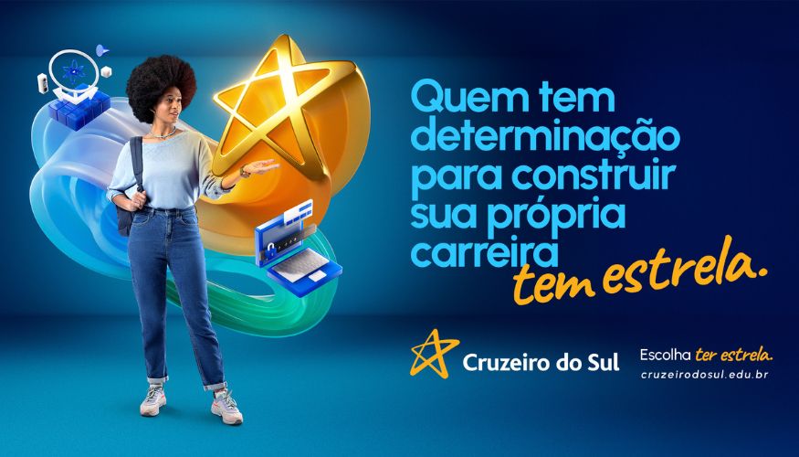 Campanha da Cruzeiro do Sul Educacional convoca vestibulandos a “terem estrela”