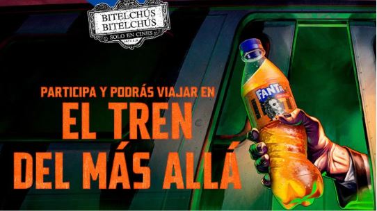 A parceira em entre Fanta e Warner Bros para ativação em comemoração ao Halloween A parceira em entre Fanta e Warner Bros para ativação em comemoração ao Halloween