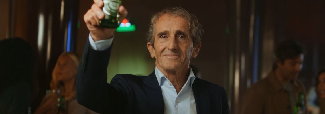 Nova campanha de Heineken homenageia o piloto Ayrton Senna