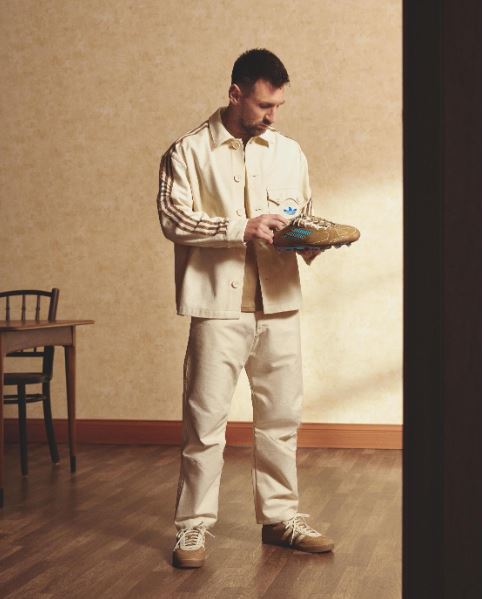 Coleção especial da Adidas Originals tem a união de Messi e Bad Bunny Coleção especial da Adidas Originals tem a união de Messi e Bad Bunny