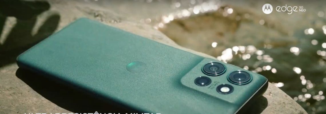 Motorola aposta em câmera e durabilidade para o novo motorola edge 50 neo