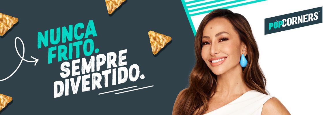 PopCorners escolhe Sabrina Sato para ser o rosto da marca no Brasil