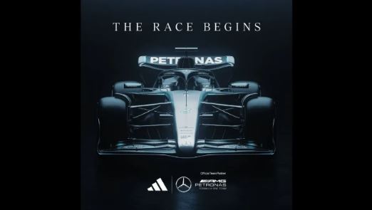 Adidas é a nova patrocinadora da Mercedes-AMG Petronas F1 Team