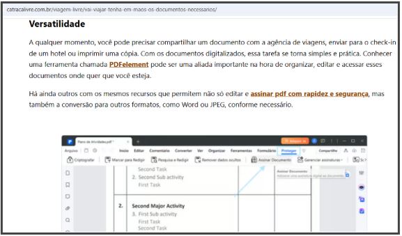 Personalização Personalização