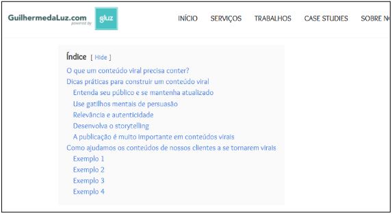 Índice no topo da página Índice no topo da página