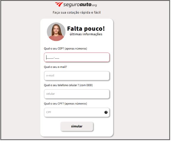 Formulário Formulário