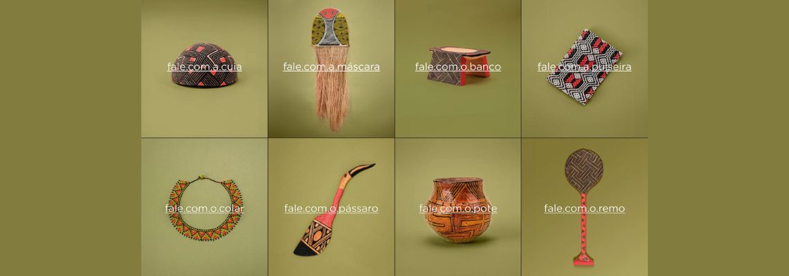 Campanha transforma banners em conversa ao vivo com indígenas direto da floresta