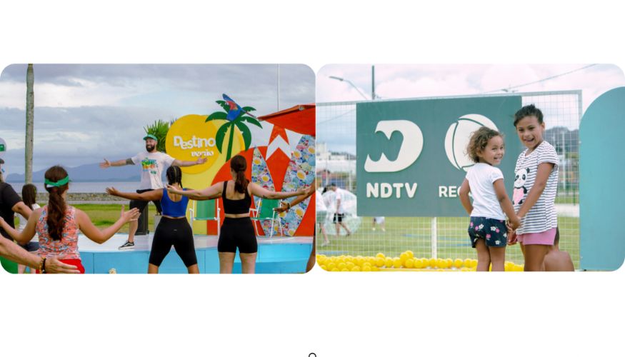 NDTV comemora sucesso do Arena do Destino Verão na Beira-Mar de São José
