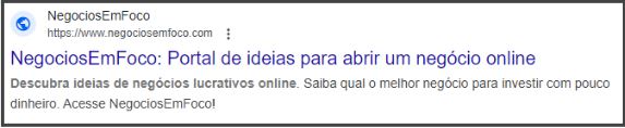 Para criar uma Meta Description matadora Para criar uma Meta Description matadora