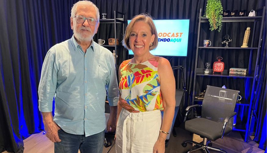 Podcast com a Jornalista Lúcia Helena Vieira