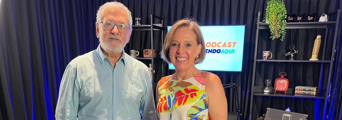Podcast com a Jornalista Lúcia Helena Vieira