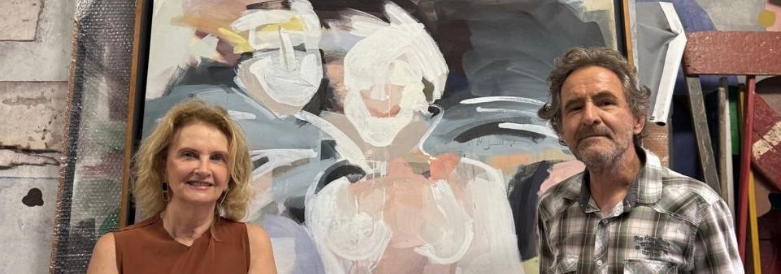 Obras inéditas de Rubens Oestroem integram exposição exclusiva em Florianópolis