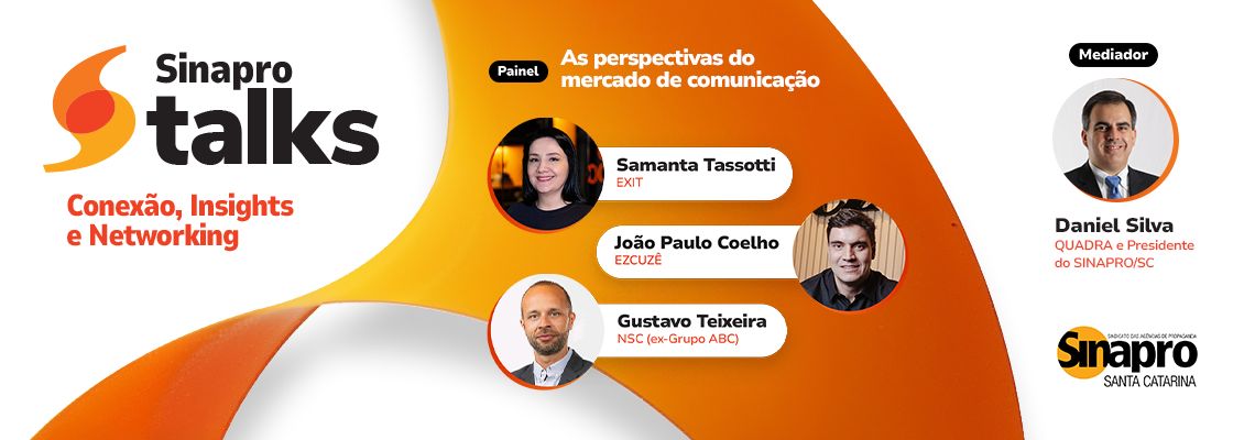 Sinapro SC promove o primeiro Sinapro Talks, evento exclusivo para agências associadas.