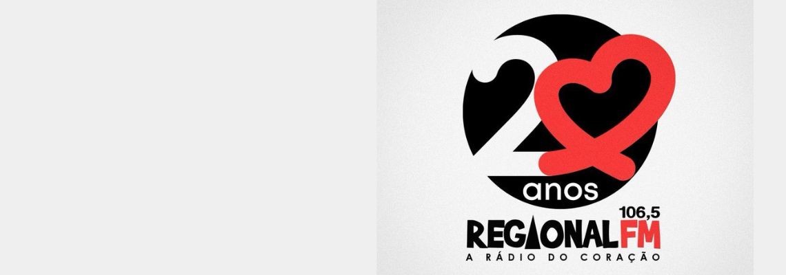 Regional FM celebra 20 anos com festa e bolo de 2 metros