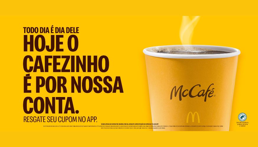 McDonald’s distribui café grátis em mais de 700 restaurantes no Brasil