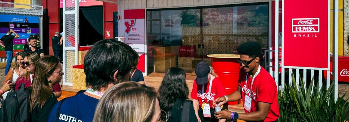 Coca-Cola FEMSA Brasil marca presença no South Summit 2025