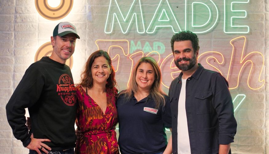 Krispy Kreme escolhe Ampfy para comandar sua estreia no Brasil