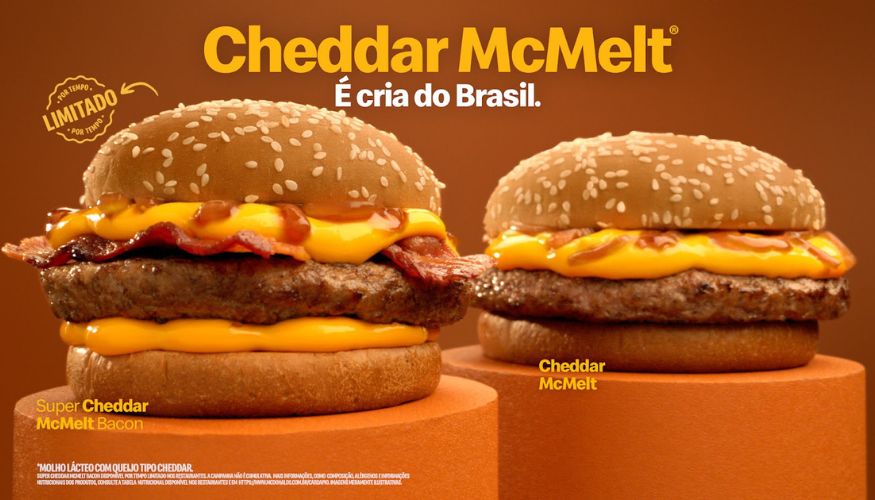 Méqui reforça vínculo emocional com o público em campanha do Cheddar McMelt