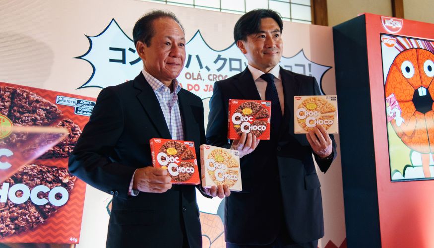 Croc Choco é o novo produto da NISSIN no Brasil