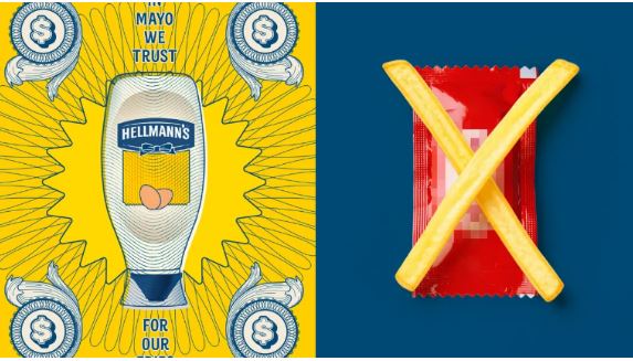 Hellmann’s incentiva consumidores a se livrarem de pacotes de ketchup