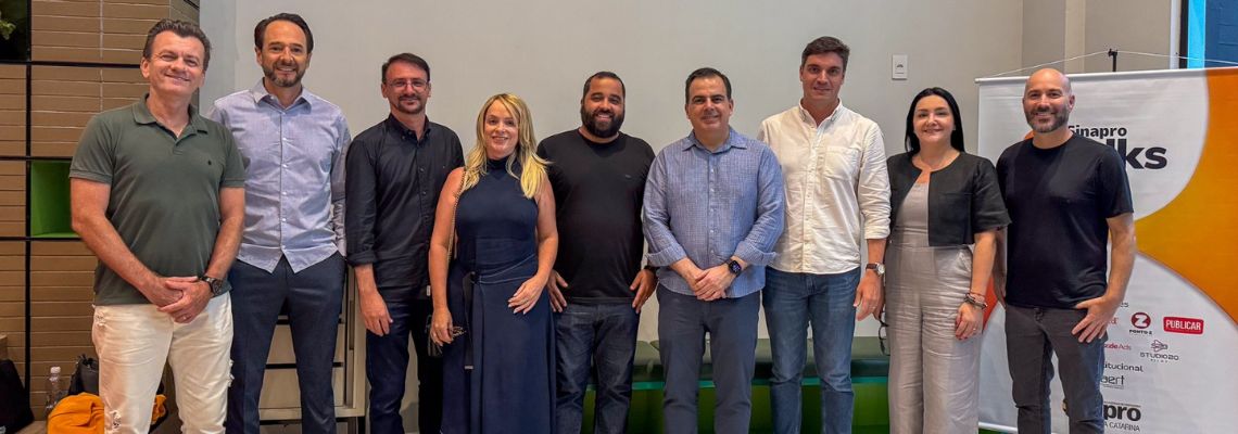 Sinapro Talks inaugura nova fase do Sinapro SC com evento de conexão