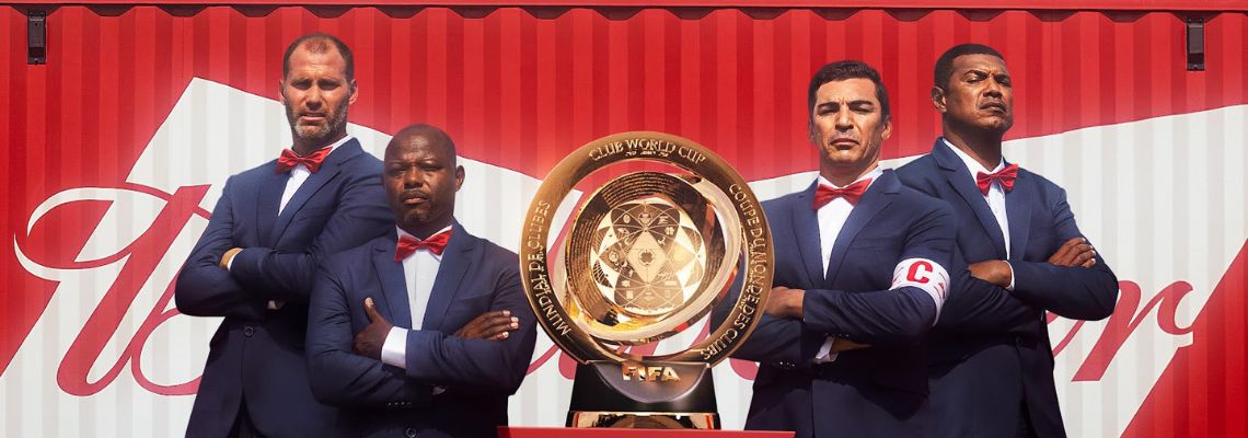 Budweiser convoca ídolos do futebol para campanha especial com o troféu da Fifa