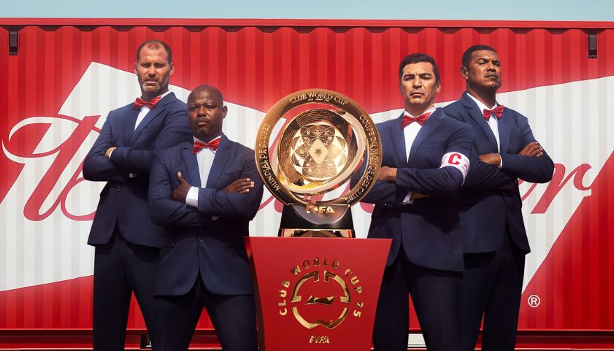 Budweiser convoca ídolos do futebol para campanha especial com o troféu da Fifa