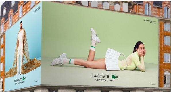 Lacoste lança campanha única com Venus Williams e Djokovic Lacoste lança campanha única com Venus Williams e Djokovic