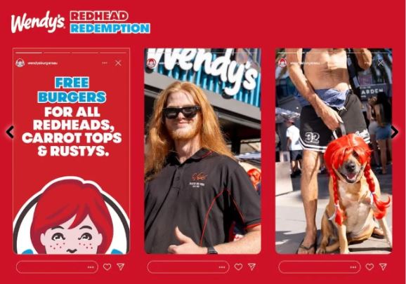 Ruivos são recompensados em campanha da Wendy's, que inclui Ronald McDonald na lista Ruivos são recompensados em campanha da Wendy's, que inclui Ronald McDonald na lista
