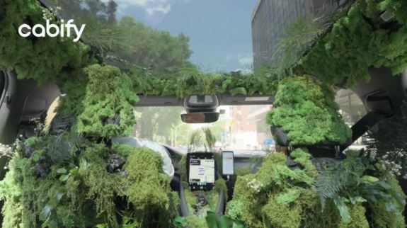 Carros de Cabify viram floresta em nova campanha para o Dia Mundial do Meio Ambiente Carros de Cabify viram floresta em nova campanha para o Dia Mundial do Meio Ambiente