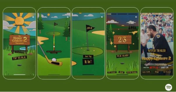 Jogo inspirado no "O Maluco do Golfe 2" traz uma experiência diferenciada em áudio no Spotify Jogo inspirado no "O Maluco do Golfe 2" traz uma experiência diferenciada em áudio no Spotify